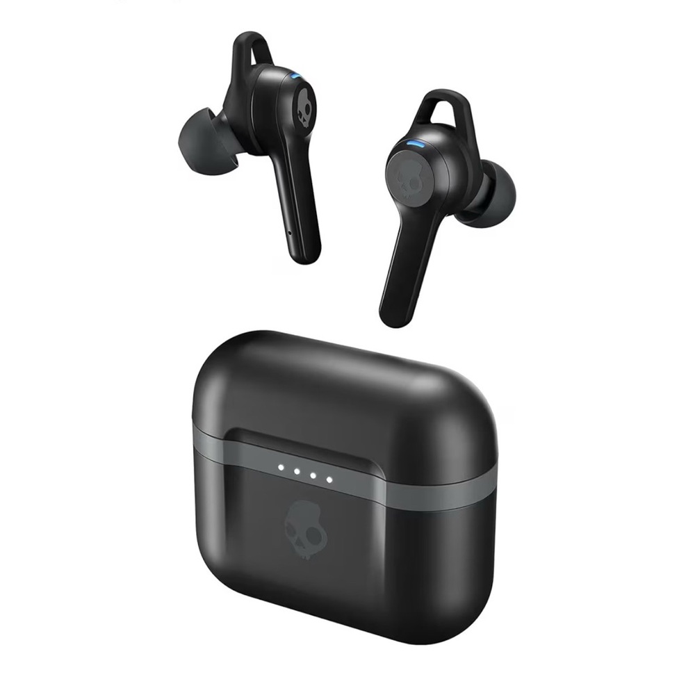 Skullcandy Black True Wireless Earbuds with Case